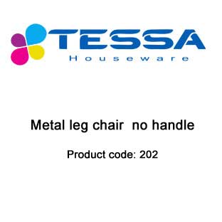 Metal Leg Chair no Handle